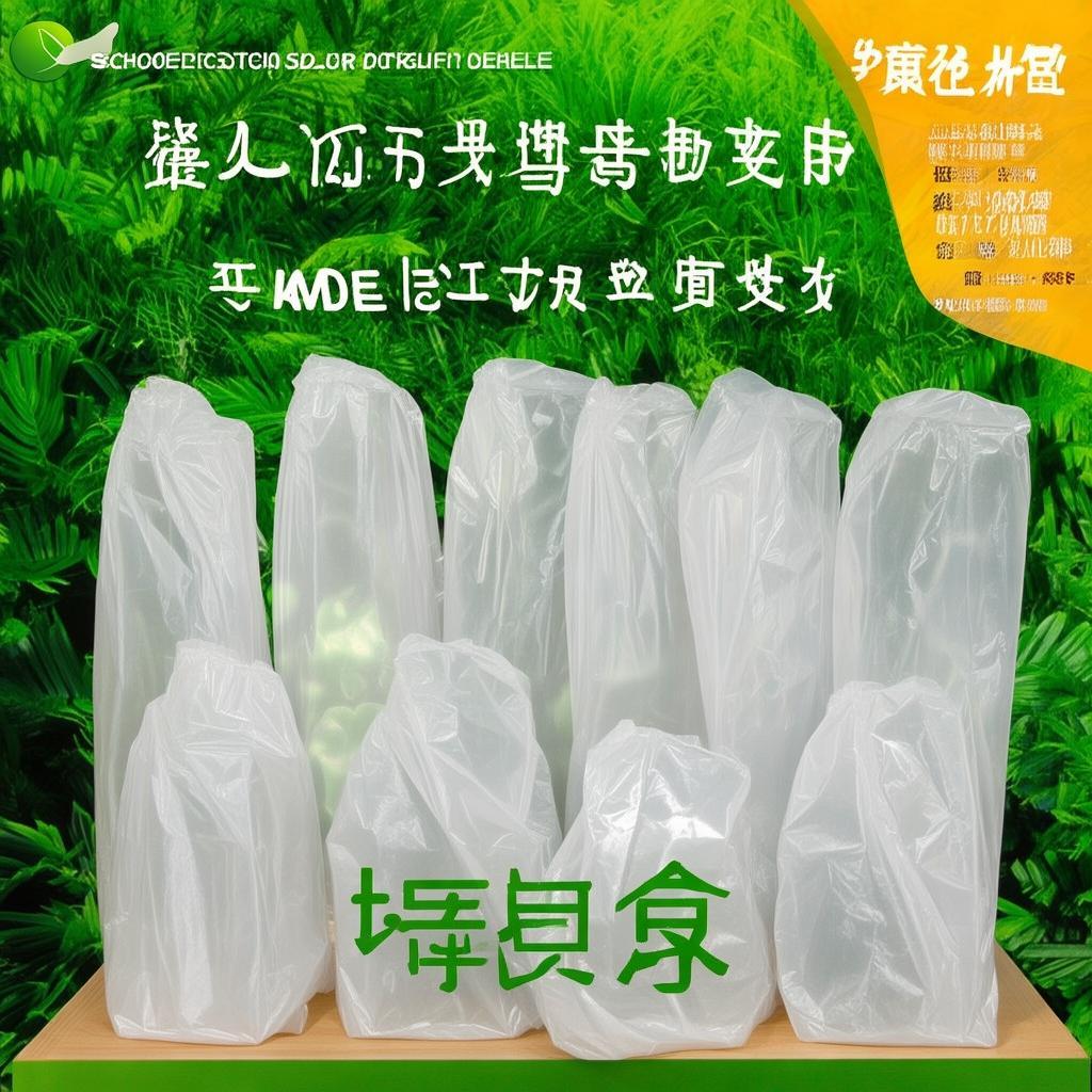学校专用生物降解垃圾袋批发直销——海南本地生产，环保新选择