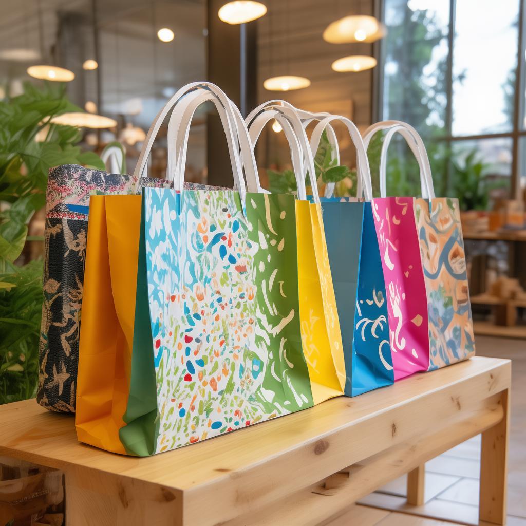 宠物店生物降解购物袋厂家直销：环保定制新选择