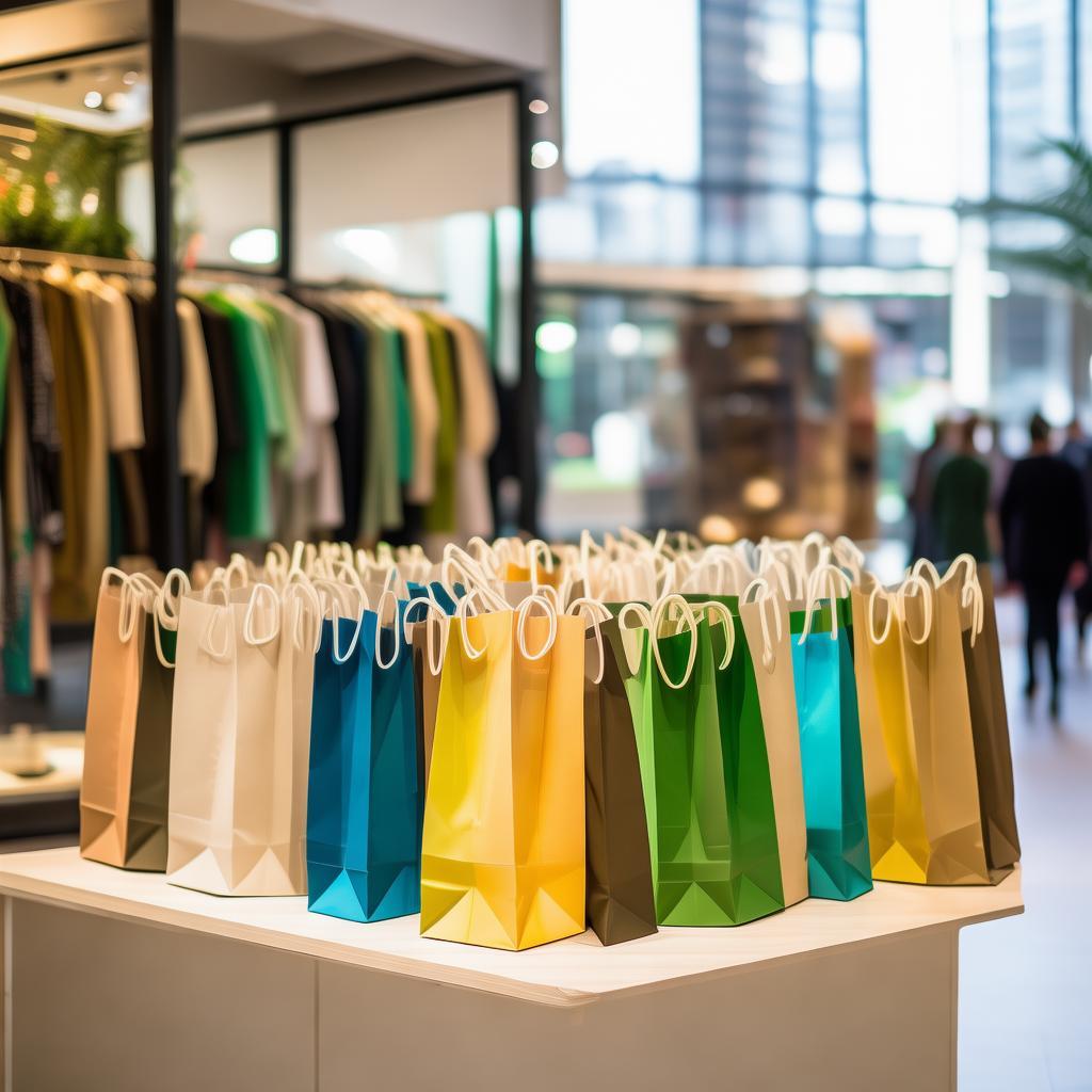 定安服装店生物降解购物袋厂家：环保定制，助力绿色未来
