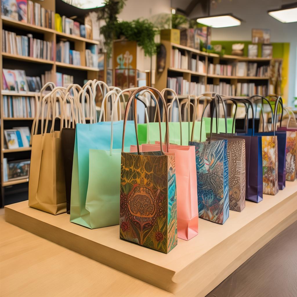 屯昌书店生物降解购物袋供应商：环保与定制的完美结合