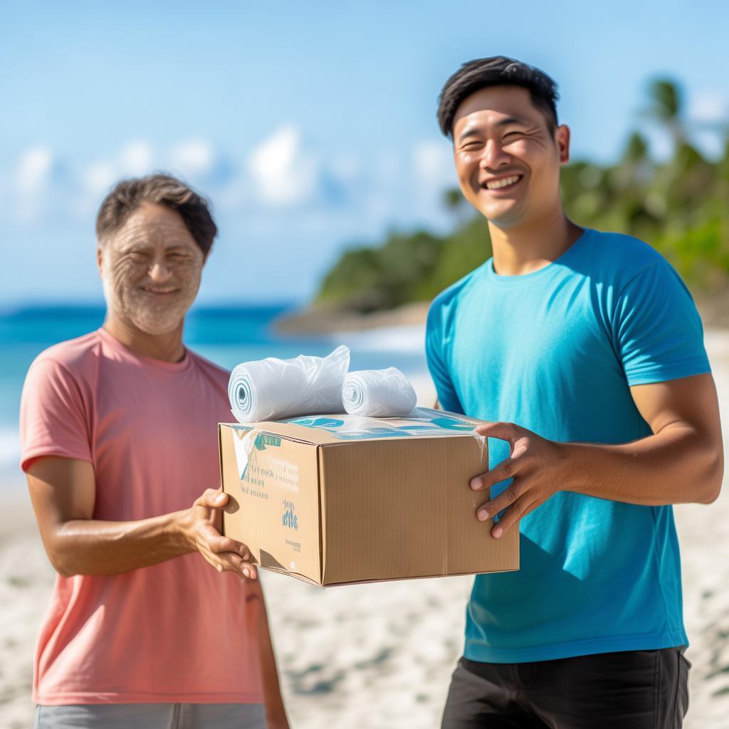 三亚生物降解垃圾袋一件送货上门：海南本地生产的环保选择