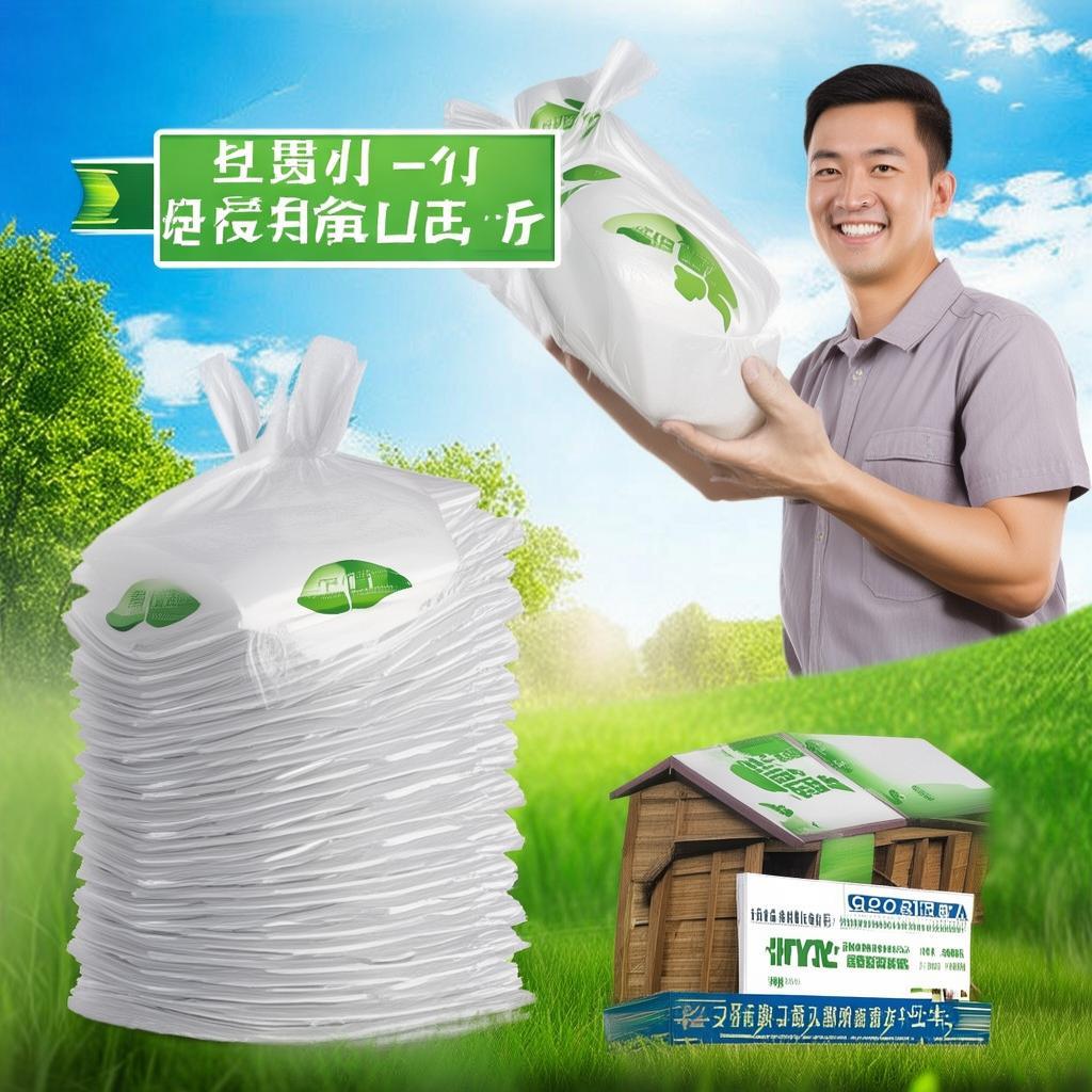 琼海生物降解垃圾袋超低价，海南本地生产，全省配送上门