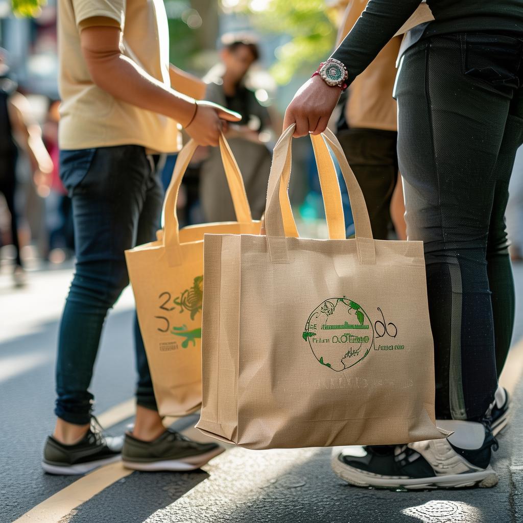 外卖用生物降解购物袋：环保新选择，定制更便捷