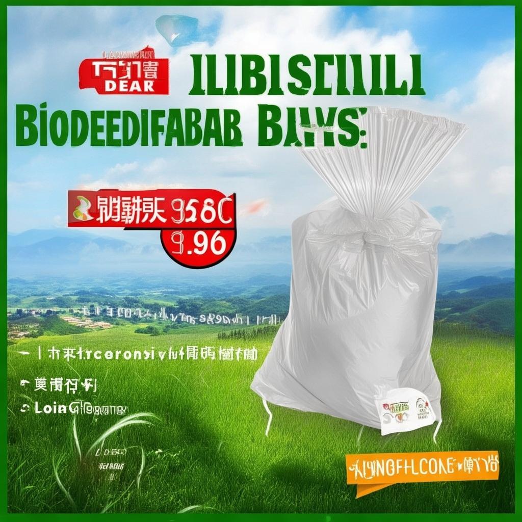 临高生物降解垃圾袋超值优惠，海南本地生产，全省配送上门