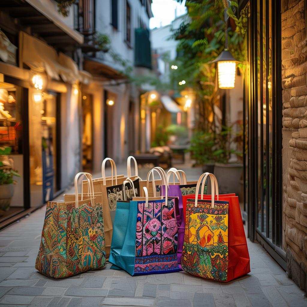 苏州服装店专用生物降解购物袋：环保与定制化的完美结合