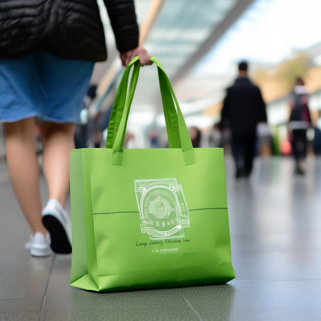 昆明车站专用生物降解购物袋：环保新选择