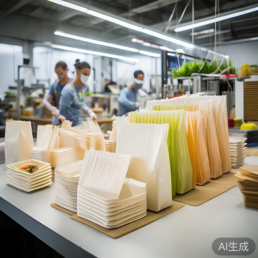 白沙降解外卖袋定制生产：环保与效率的完美结合