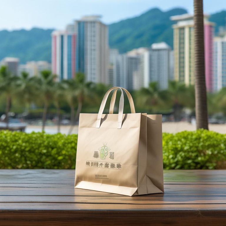 三亚餐饮生物降解购物袋定制：环保与品质的完美结合