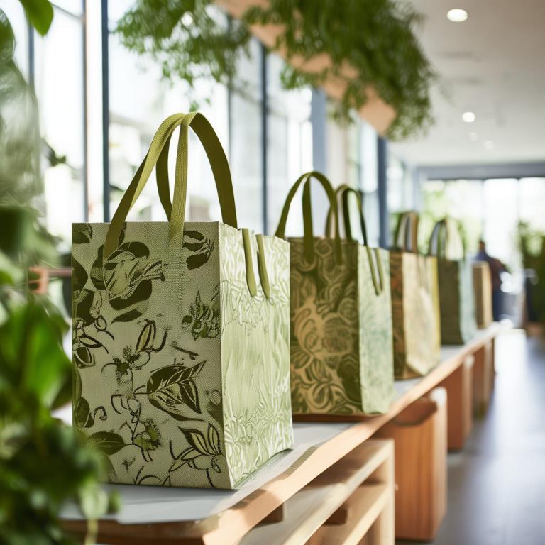 定安化妆品店生物降解购物袋厂家：环保定制新选择